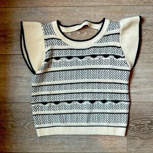 Baltic Born Sweater shirt with cap sleeves